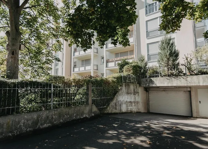 Traber Apartments Im Herzen Leipzigs Balkon Parkplatz
