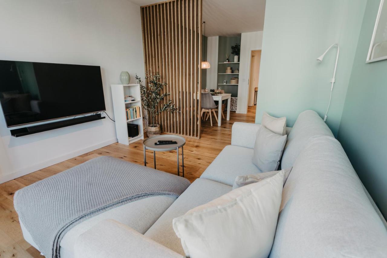 Traber Im Herzen Leipzigs Balkon Parkplatz Apartment